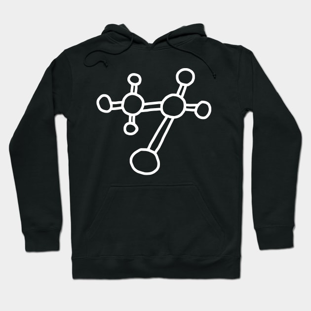 molecule - physics Hoodie by Nikokosmos